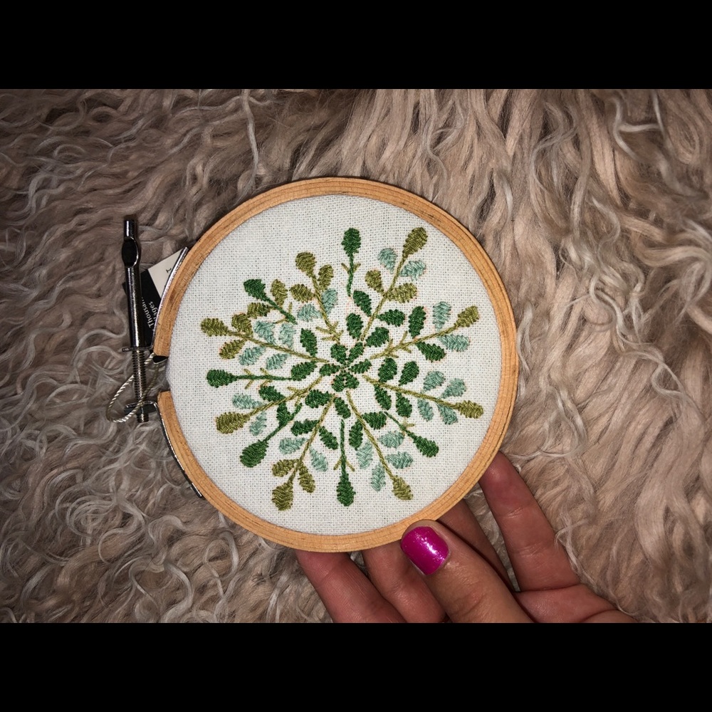 Embroidered art